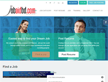 Tablet Screenshot of jobaidbd.com